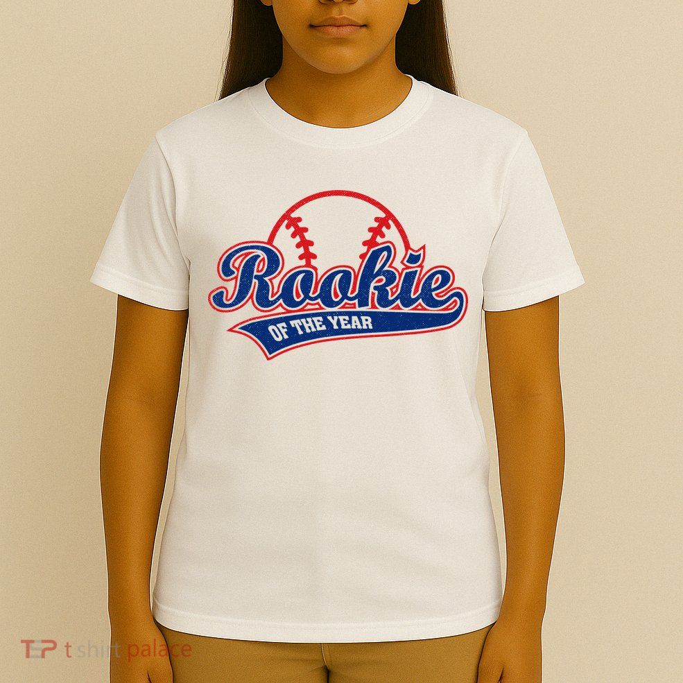 Funny Retro Baseball Rookie of the Year T-Shirt