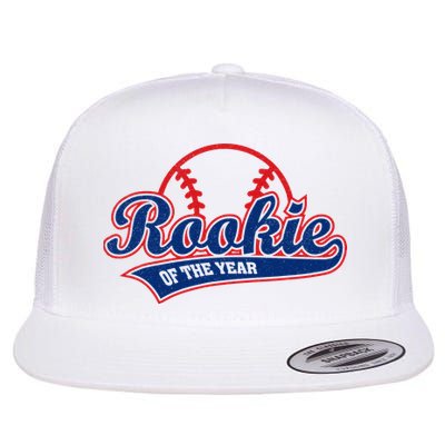 Funny Retro Baseball Rookie of the Year Flatbill Hat