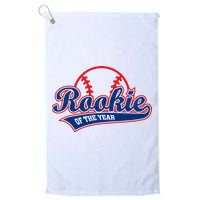 Funny Retro Baseball Rookie of the Year Golf Towel