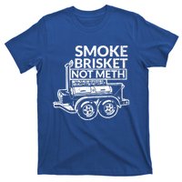 Funny Retro Bbq Smoking Meat Lover Gift Smoke Brisket Not Meth Funny Gift T-Shirt