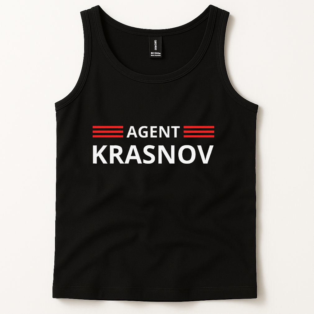 Funny Recruited By The Kgb Agent Krasnov .Png Tank Top