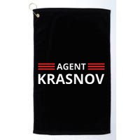 Funny Recruited By The Kgb Agent Krasnov .Png Golf Towel