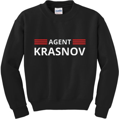 Funny Recruited By The Kgb Agent Krasnov .Png Kids Sweatshirt