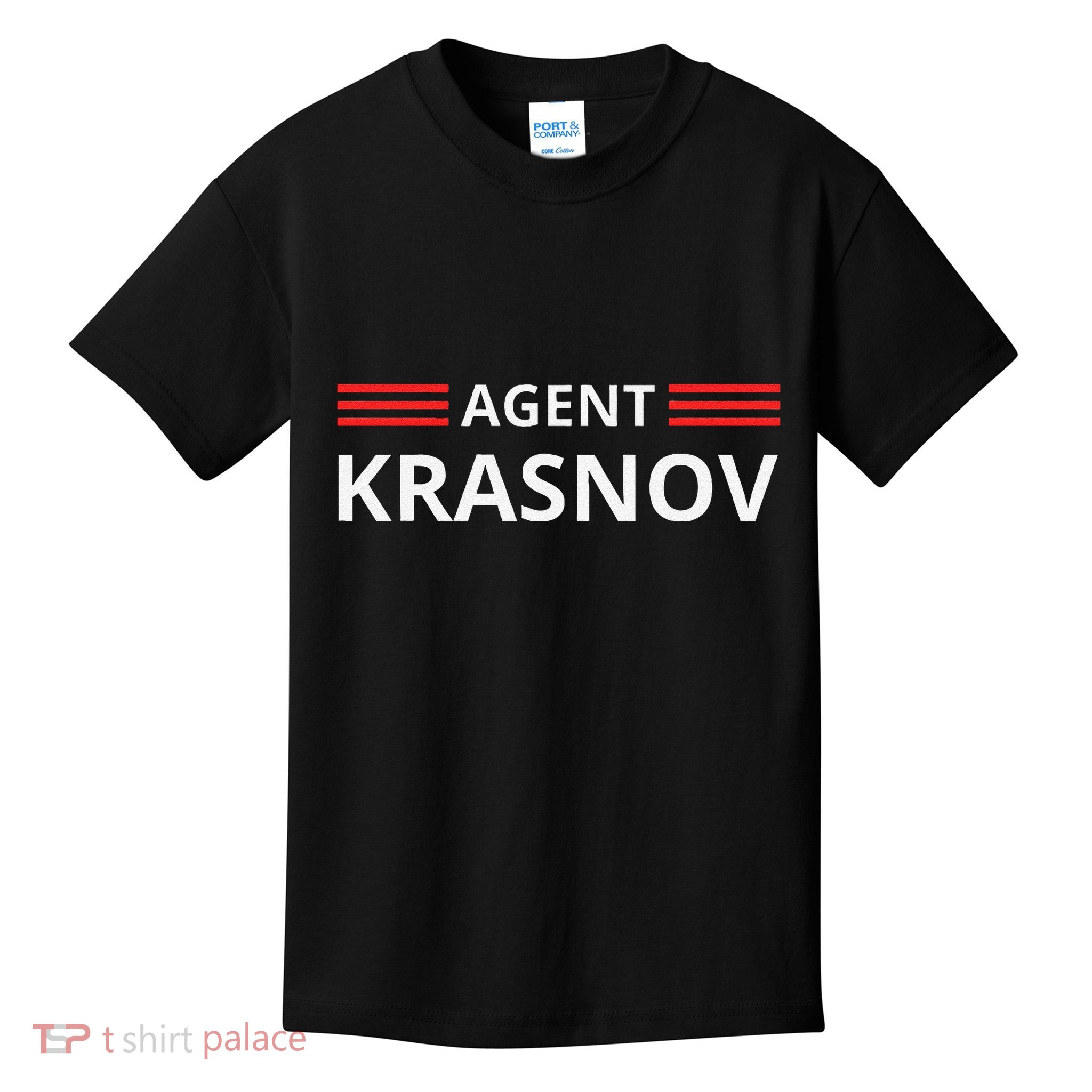Funny Recruited By The Kgb Agent Krasnov .Png Kids T-Shirt