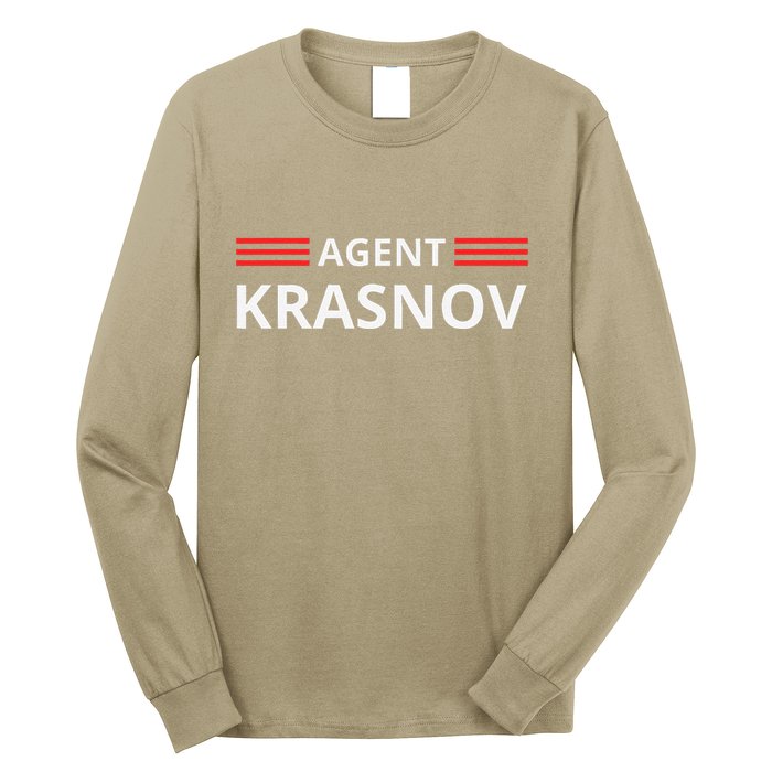 Funny Recruited By The Kgb Agent Krasnov .Png Long Sleeve Shirt