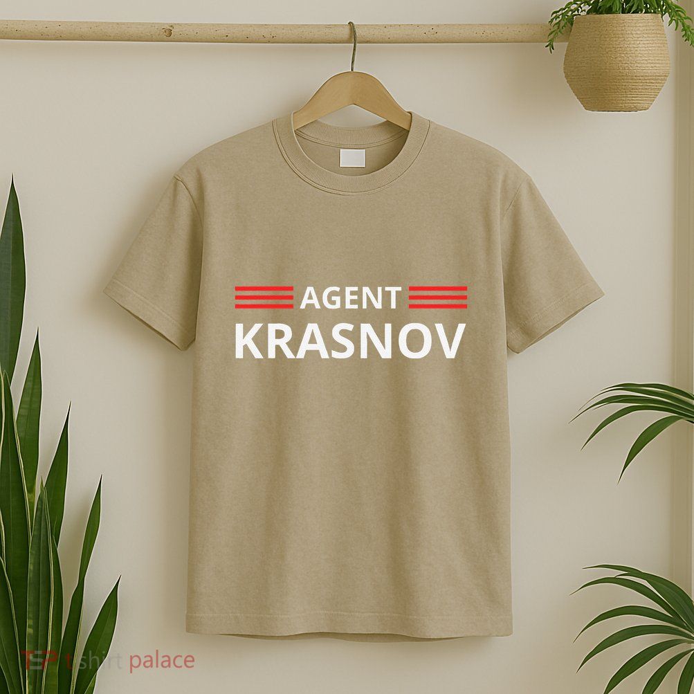 Funny Recruited By The Kgb Agent Krasnov .Png T-Shirt