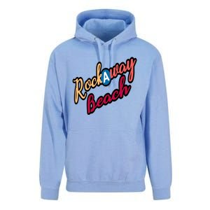 Far Rockaway Beach Queens County New York City A Train Unisex Surf Hoodie