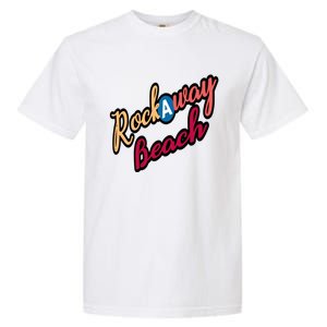 Far Rockaway Beach Queens County New York City A Train Garment-Dyed Heavyweight T-Shirt