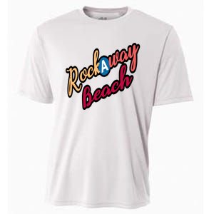 Far Rockaway Beach Queens County New York City A Train Cooling Performance Crew T-Shirt