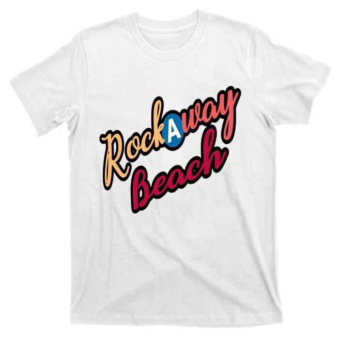 Far Rockaway Beach Queens County New York City A Train T-Shirt