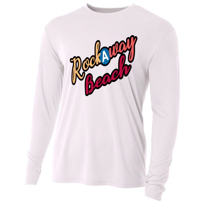 Far Rockaway Beach Queens County New York City A Train Cooling Performance Long Sleeve Crew