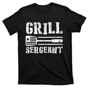 Funny Retro BBQ Grill Meat Lover GRILL SERGEANT T-Shirt