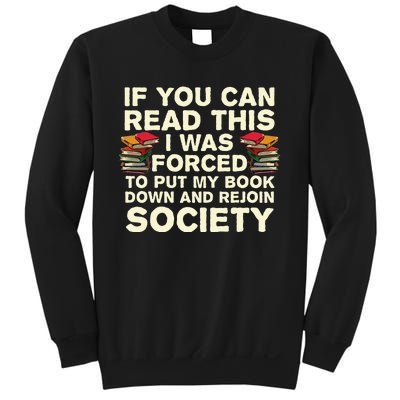 Funny Read Books Lover For Men Women Bookaholic Bookworm Sweatshirt