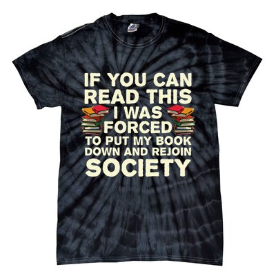 Funny Read Books Lover For Men Women Bookaholic Bookworm Tie-Dye T-Shirt