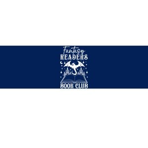 Fantasy Readers Book Club Bumper Sticker