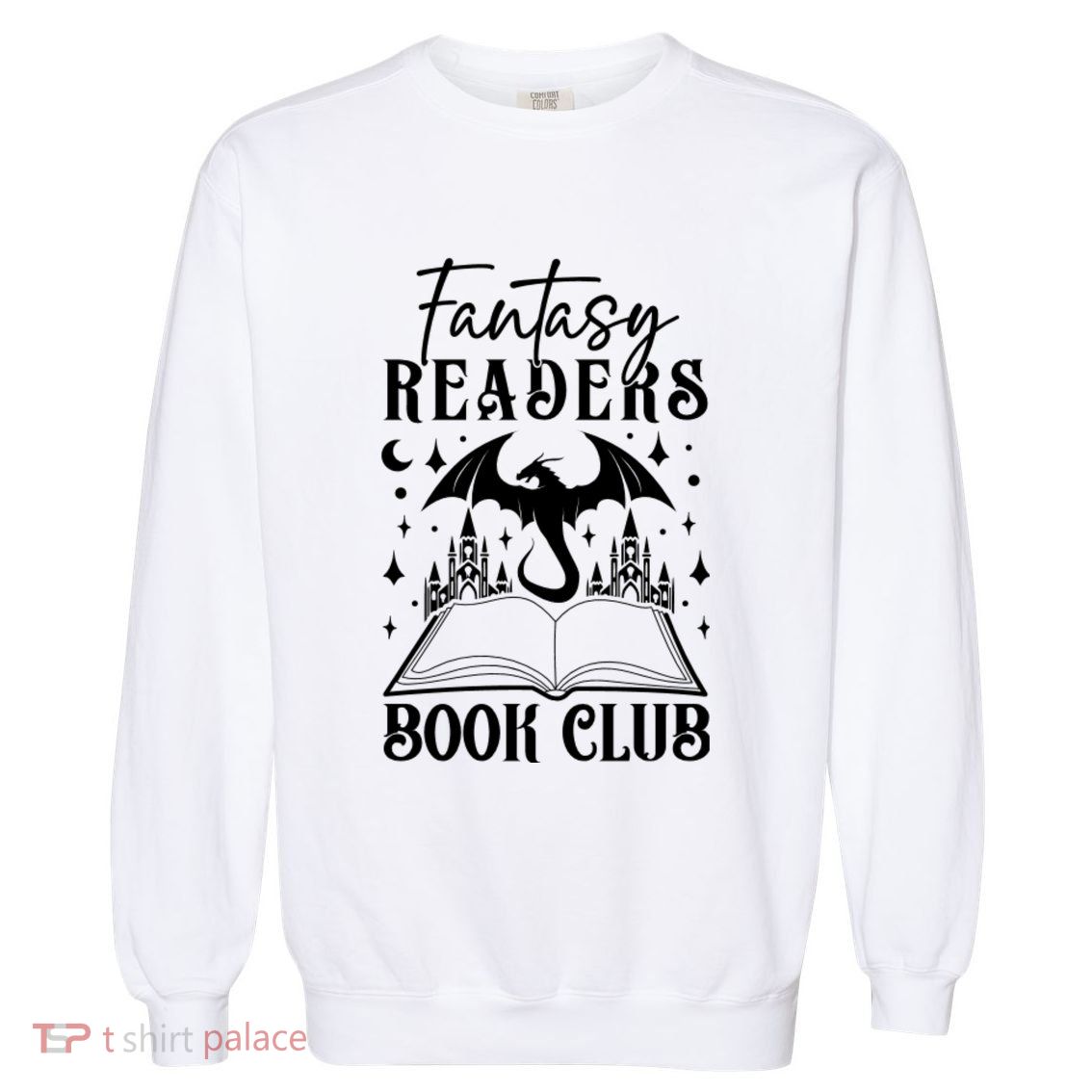 Fantasy Readers Book Club Garment-Dyed Sweatshirt