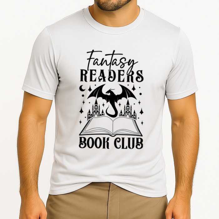 Fantasy Readers Book Club Cooling Performance Crew T-Shirt