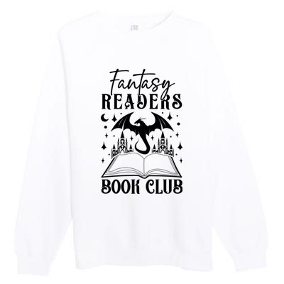 Fantasy Readers Book Club Premium Crewneck Sweatshirt