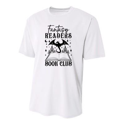 Fantasy Readers Book Club Youth Performance Sprint T-Shirt