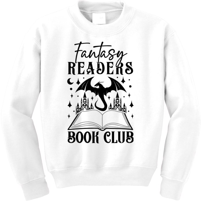 Fantasy Readers Book Club Kids Sweatshirt