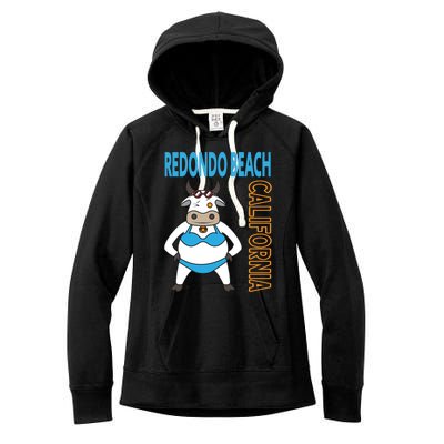 Funny Redondo Beach Vacation Family Trip Cute Gift Women's Fleece Hoodie