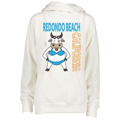 Funny Redondo Beach Vacation Family Trip Cute Gift Womens Funnel Neck Pullover Hood