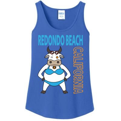 Funny Redondo Beach Vacation Family Trip Cute Gift Ladies Essential Tank