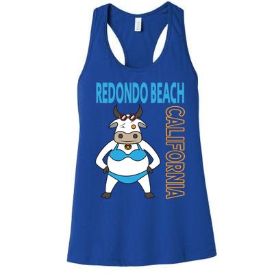 Funny Redondo Beach Vacation Family Trip Cute Gift Women's Racerback Tank