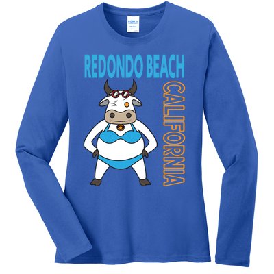 Funny Redondo Beach Vacation Family Trip Cute Gift Ladies Long Sleeve Shirt