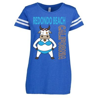 Funny Redondo Beach Vacation Family Trip Cute Gift Enza Ladies Jersey Football T-Shirt