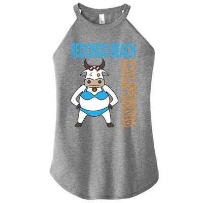 Funny Redondo Beach Vacation Family Trip Cute Gift Women's Perfect Tri Rocker Tank