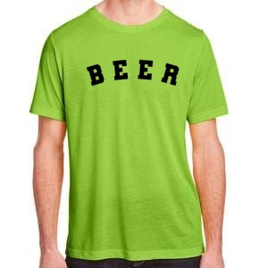 Funny Retro Beer University Varsity College Style Ing Gift Adult ChromaSoft Performance T-Shirt