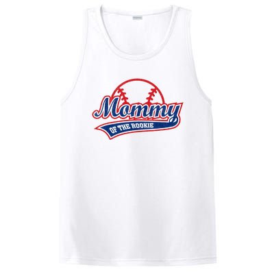 Funny Retro Baseball Mommy Of The Rookie PosiCharge Competitor Tank