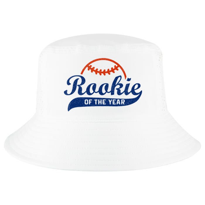 Funny Retro Baseball Rookie Of The Year Cool Comfort Performance Bucket Hat