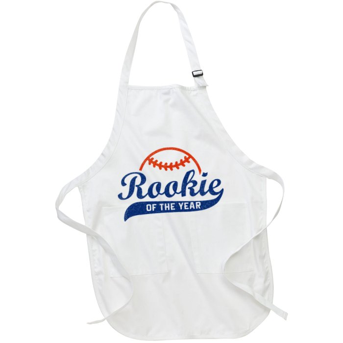 Funny Retro Baseball Rookie Of The Year Apron