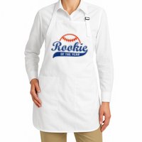 Funny Retro Baseball Rookie Of The Year Apron
