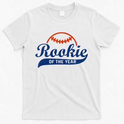 Funny Retro Baseball Rookie Of The Year T-Shirt