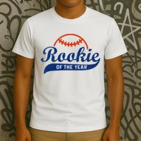 Funny Retro Baseball Rookie Of The Year T-Shirt