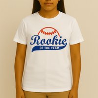 Funny Retro Baseball Rookie Of The Year T-Shirt