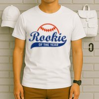 Funny Retro Baseball Rookie Of The Year T-Shirt