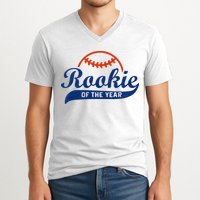 Funny Retro Baseball Rookie Of The Year V-Neck T-Shirt