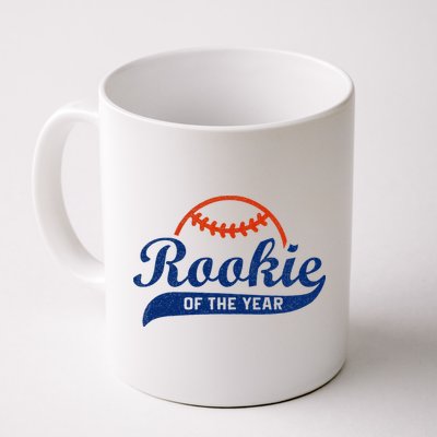 Funny Retro Baseball Rookie Of The Year Mug