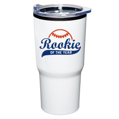 Funny Retro Baseball Rookie Of The Year Tumbler
