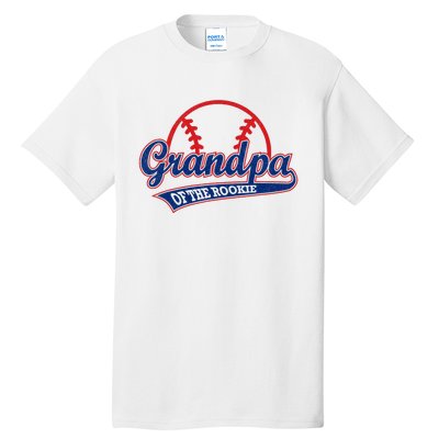 Funny Retro Baseball Grandpa of the Rookie Tall T-Shirt