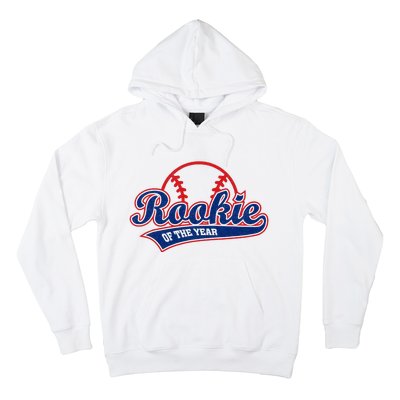 Funny Retro Baseball Rookie of the Year Hoodie