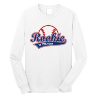 Funny Retro Baseball Rookie of the Year Long Sleeve Shirt