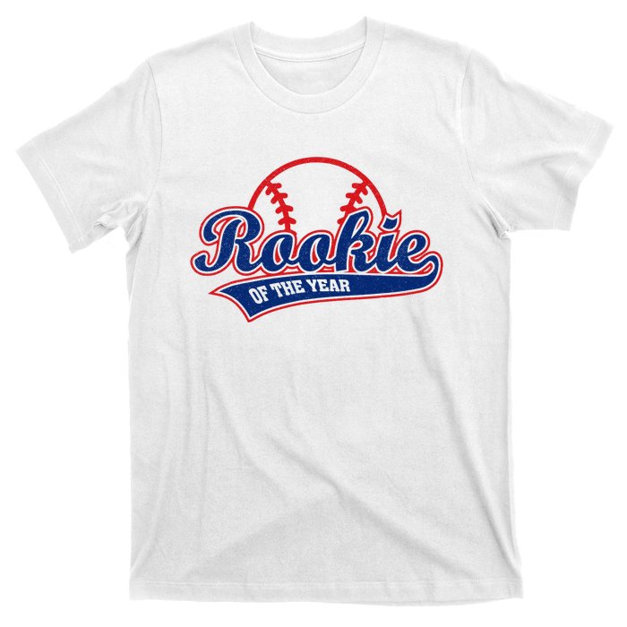 Funny Retro Baseball Rookie of the Year T-Shirt