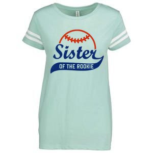 Funny Retro Baseball Sister of the Rookie Enza Ladies Jersey Football T-Shirt