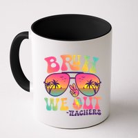 Funny Retro Bruh We Out Teachers Mug
