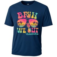 Funny Retro Bruh We Out Teachers Performance Shirt